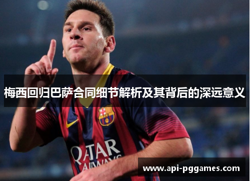 梅西回归巴萨合同细节解析及其背后的深远意义 梅西回归巴萨合同细节解析及其背后的深远意义